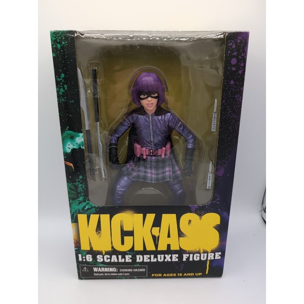 Mezco Toys -Kick-Ass 1:6 Scale Deluxe Hit-Girl Action Figure 2010